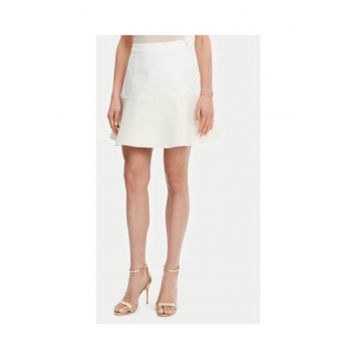 Fusta mini cu talie inalt