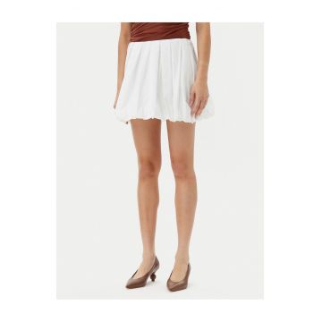 Fusta mini dama  alb