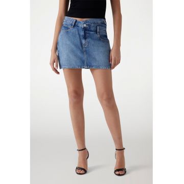 Fusta mini de denim