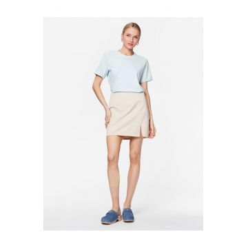 Fusta mini -  ecru - fabrica usoara -