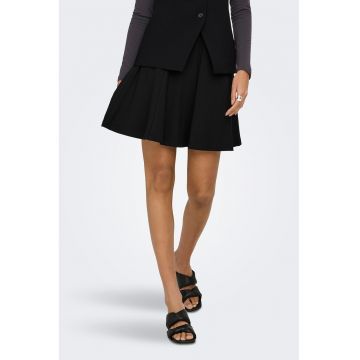 Fusta mini evazata - Negru