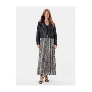 Fusta plisata -  bej - femei