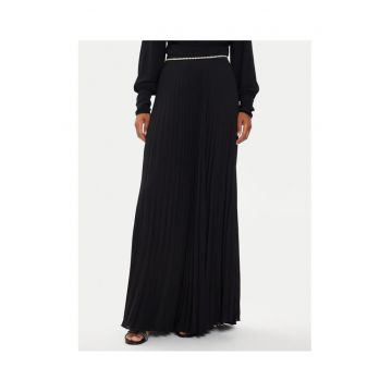 Fusta plisata  negru -