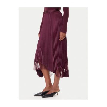 Fusta plisata  violet - femei