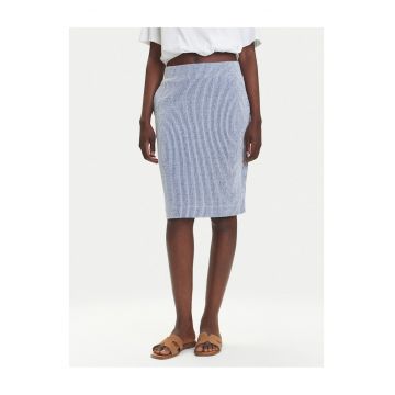 Fusta creion dama  albastru -