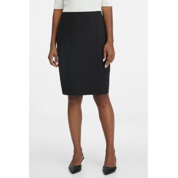 Fusta creion uni - Negru