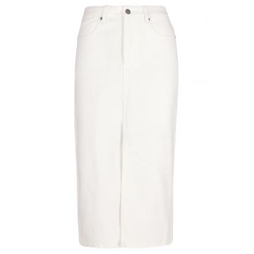 Fustă lungă din denim  G-Vyen - crem - Crem