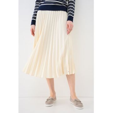 Fusta midi plisata
