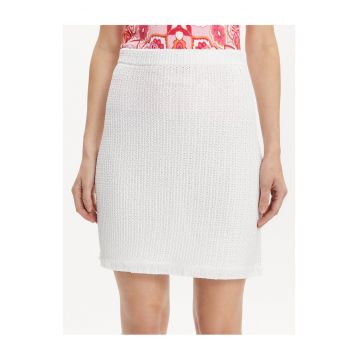 Fusta mini dama  alb