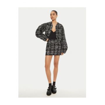 Fusta mini -  negru/alb