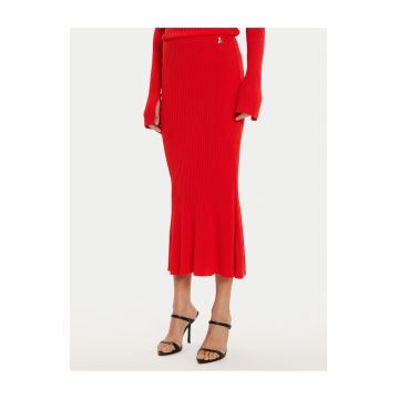 Fusta  model 8G0423 K9J5 - culoare rosie