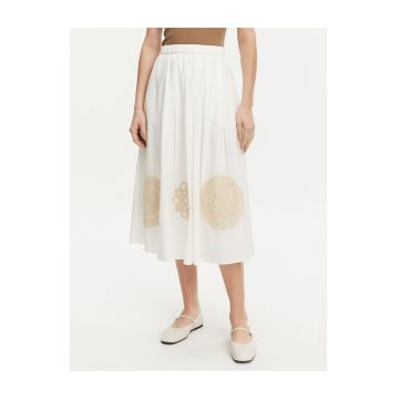 Fusta trapezoidala dama  colorata - fabricata din materiale de calitate