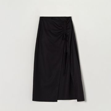 Sinsay - Fustă midi - Negru