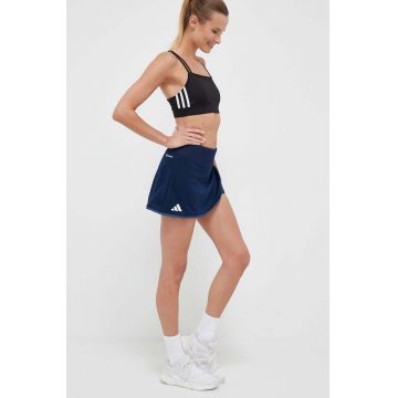 adidas Performance fustă sport Club culoarea bleumarin, mini, drept HS1456