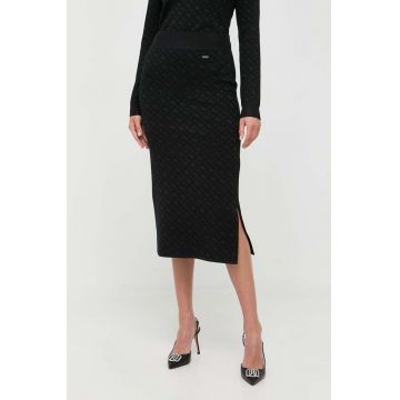 BOSS fusta midi, drept